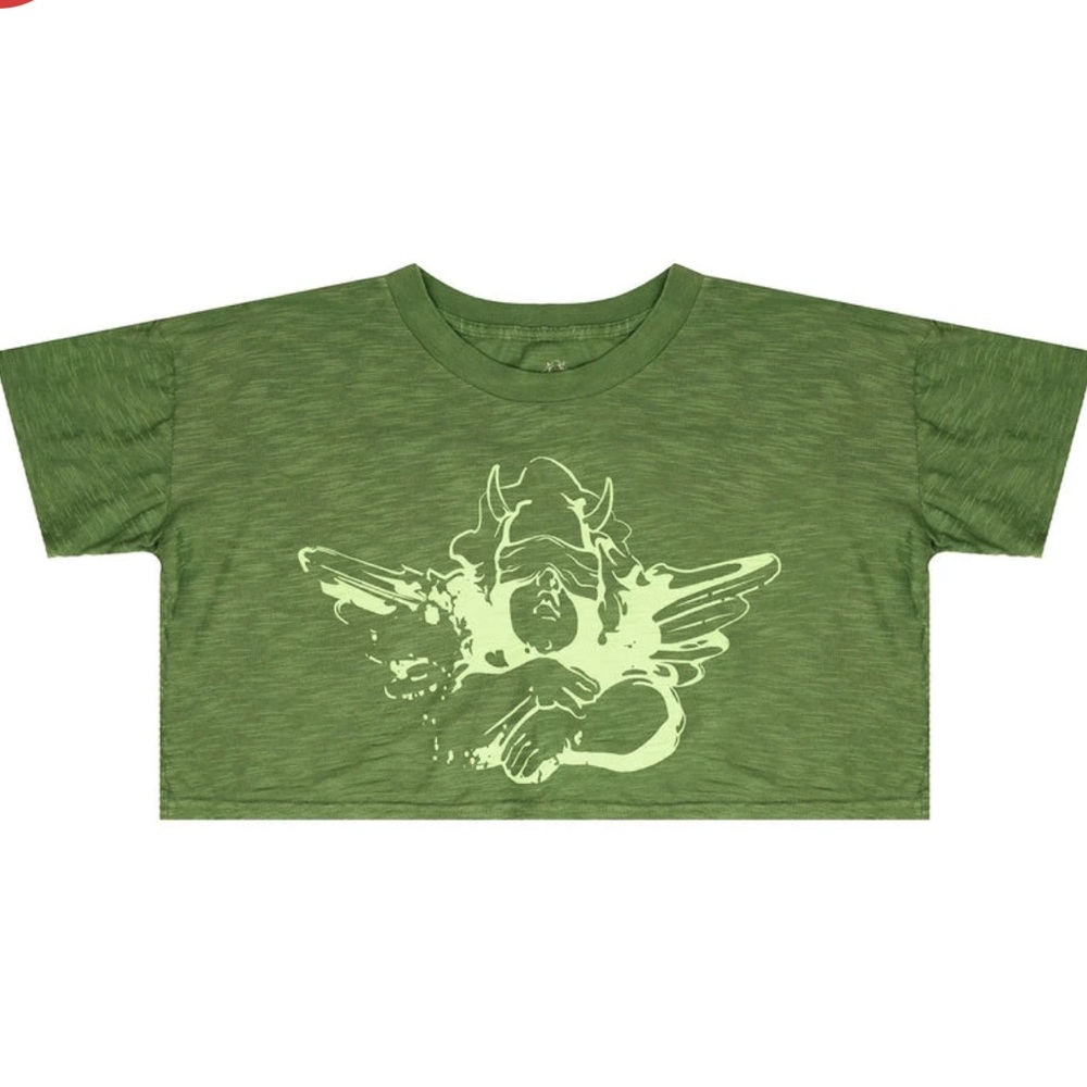 Green Graphic Boyslie T-Shirt